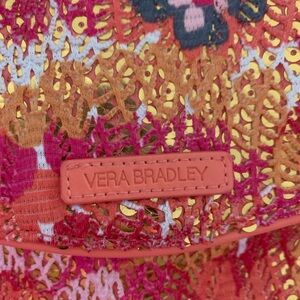 Vera Bradley Pink and Orange Mini Bag